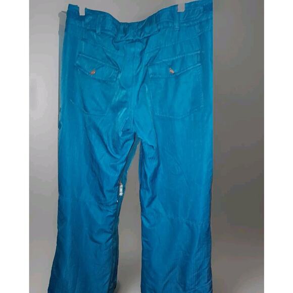Obermeyer Womens Snow Pants Blue Size 8 Insulated Snow Pants 30x29 - Picture 11 of 13